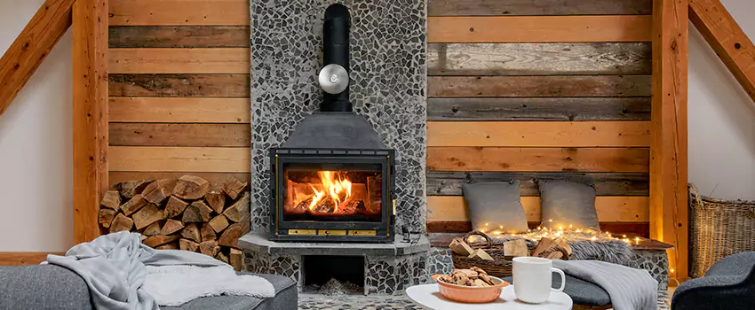 Thelin Hearth Products Direct Vent Gas Stove Fireplace Inspection in Whitehall, Ohio